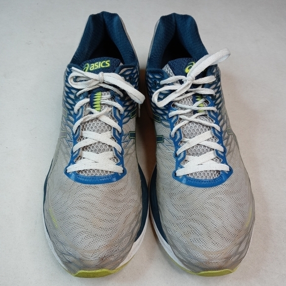 Asics Gel-Nimbus 18 Mens Size 14 Blue grey Lace Up main image 6